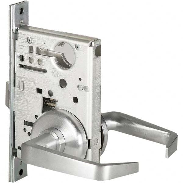 Best - Exit Door Lever Lockset for 1-3/4" Thick Doors - Apex Tool & Supply