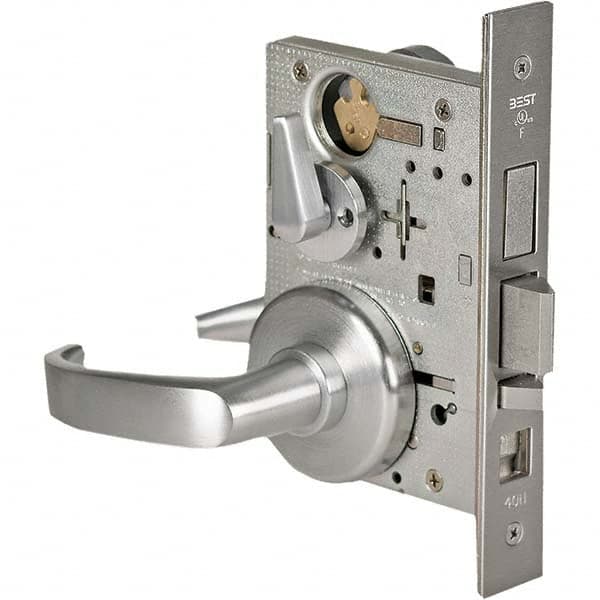 Best - Office Lever Lockset for 1-3/4" Thick Doors - Apex Tool & Supply