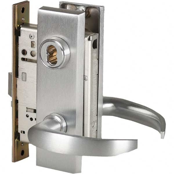 Best - Office Lever Lockset for 1-3/4" Thick Doors - Apex Tool & Supply