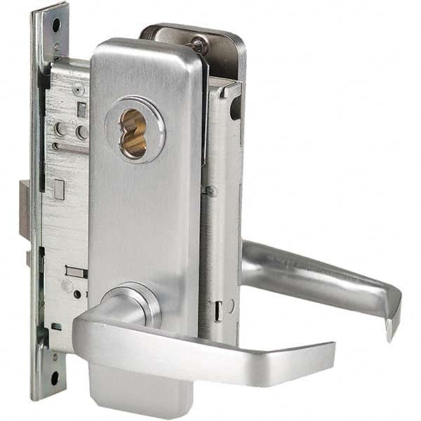 Best - Office Lever Lockset for 1-3/4" Thick Doors - Apex Tool & Supply