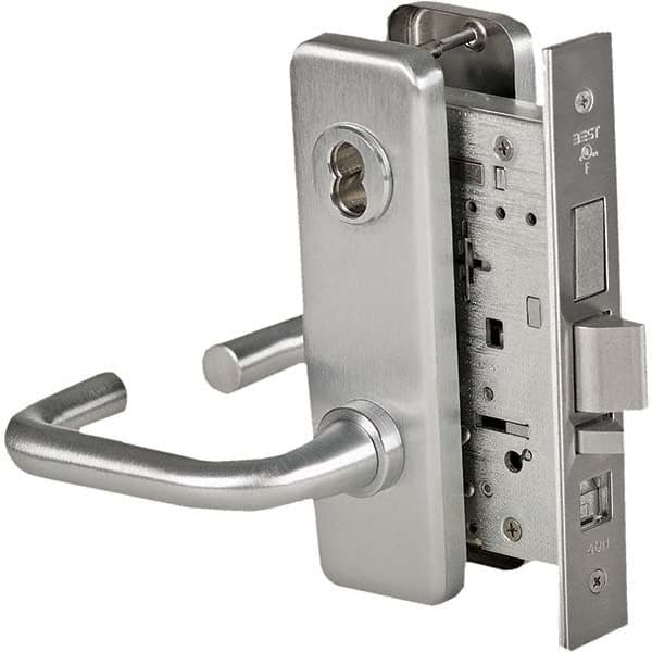 Best - Office Lever Lockset for 1-3/4" Thick Doors - Apex Tool & Supply