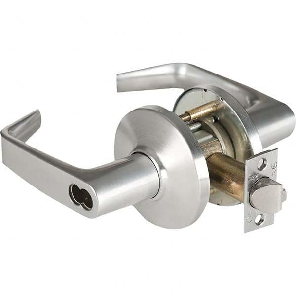 Best - Storeroom Lever Lockset for 1-3/4 to 2-1/4" Thick Doors - Apex Tool & Supply