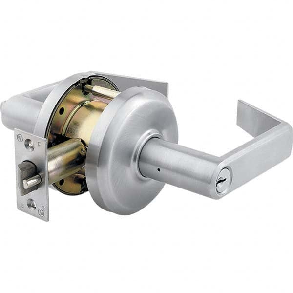 Stanley - Storeroom Lever Lockset for 1-3/8 to 2" Thick Doors - Apex Tool & Supply