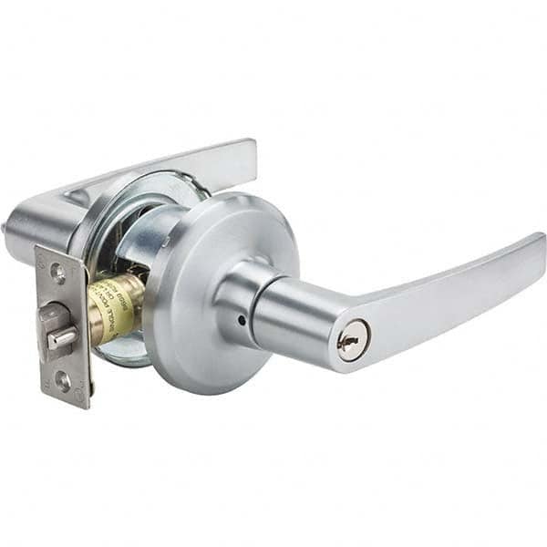 Stanley - Storeroom Lever Lockset for 1-3/8 to 1-3/4" Thick Doors - Apex Tool & Supply