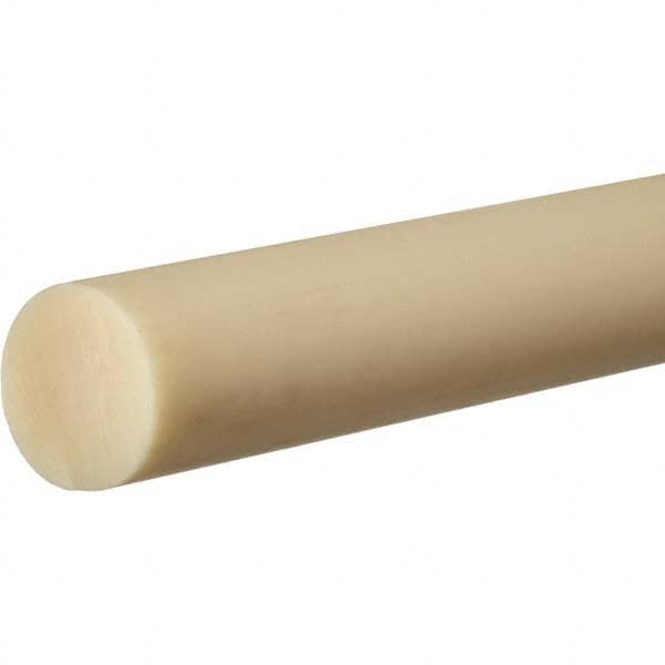 USA Sealing - 6' x 2" Beige ABS Rod - Apex Tool & Supply