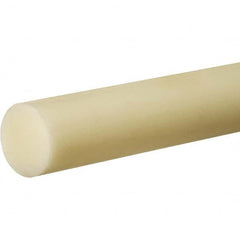 USA Sealing - 6' x 3" Off-White Nylon 6/6 Rod - Apex Tool & Supply
