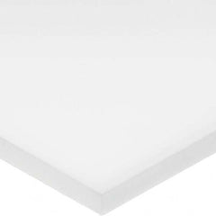 USA Sealing - 4' x 1" x 1/32" White PTFE Rectangular Bar - Apex Tool & Supply