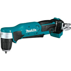 Makita - 12 Volt 3/8" Chuck Right Angle Handle Cordless Drill - 0-1100 RPM, Keyless Chuck, Reversible, Lithium-Ion Batteries Not Included - Apex Tool & Supply