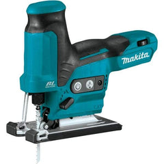 Makita - 12 Volt, 3,000 SPM, 7/8" Stroke Length, Lithium-Ion Cordless Jigsaw - 90° Cutting Angle, Series 12V MAX - Apex Tool & Supply