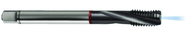 M24x3.0 6HX 5-Flute PM Cobalt Red Ring Semi-Bottoming 15 degree Spiral Flute Tap-TiCN - Apex Tool & Supply