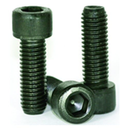 #1-72 × 1/8″ - Black Finish Heat Treated Alloy Steel - Cap Screws - Socket Head - Apex Tool & Supply