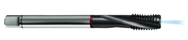 M10x1.0 6HX 4-Flute Cobalt Semi-Bottoming 15 degree Spiral Flute Tap-TiCN - Apex Tool & Supply