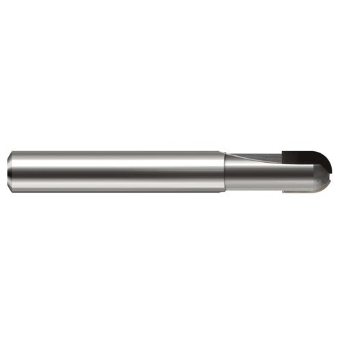 ‎1/4″ Dia. × 1/4″ Shank × 5/16″ DOC × 2-1/2″ OAL, PCD Diamond, 2 Flute, Ballnose End Mill