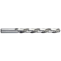 #37; Jobber Length; Left Hand; High Speed Steel; Bright; Made In U.S.A. Series/List #1330L - Apex Tool & Supply