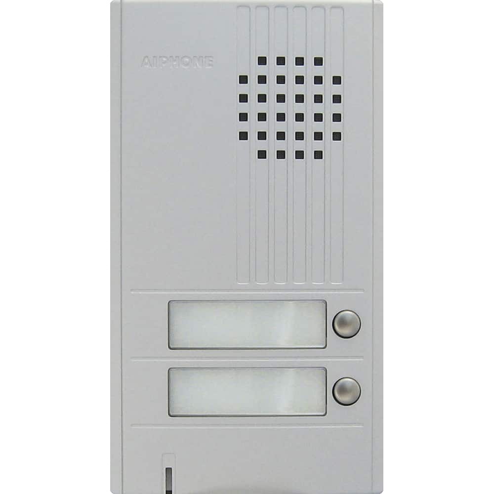 Aiphone - Intercoms & Call Boxes; Intercom Type: Audio Door Station ; Connection Type: Corded ; Number of Channels: 1 ; Number of Stations: 1 ; Height (Decimal Inch): 1.400000 ; Width (Decimal Inch): 4.7500 - Exact Industrial Supply