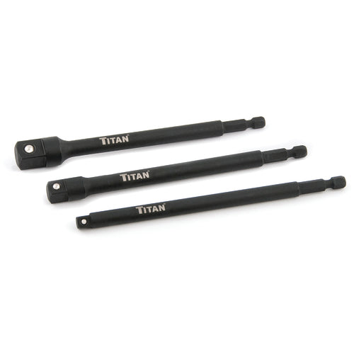 3 Piece 6″ Long Socket Adapter Set - Apex Tool & Supply