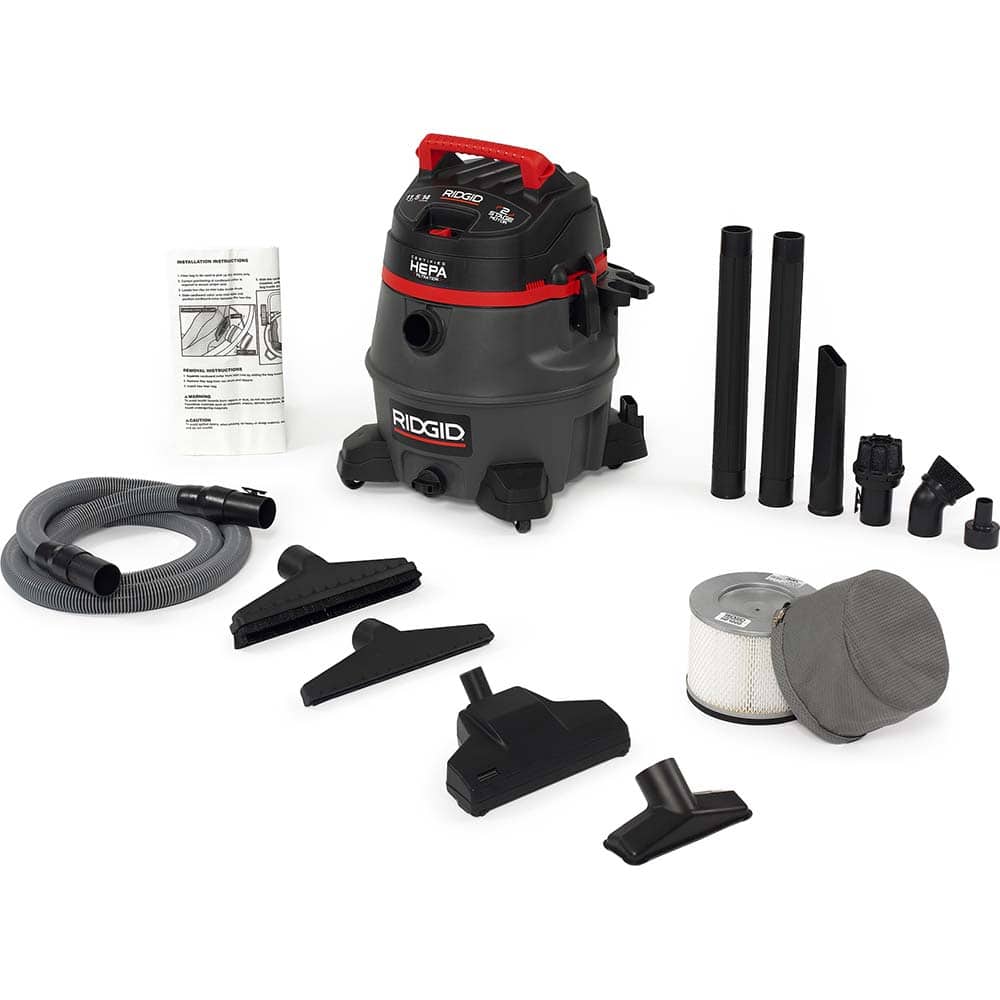 Ridgid - Wet/Dry Vacs Power Type: Electric Type: Wet/Dry Vacuum - Apex Tool & Supply