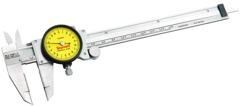 #120M-150 - 0 - 150mm Measuring Range (0.02mm Grad.) - Dial Caliper with Certification - Apex Tool & Supply