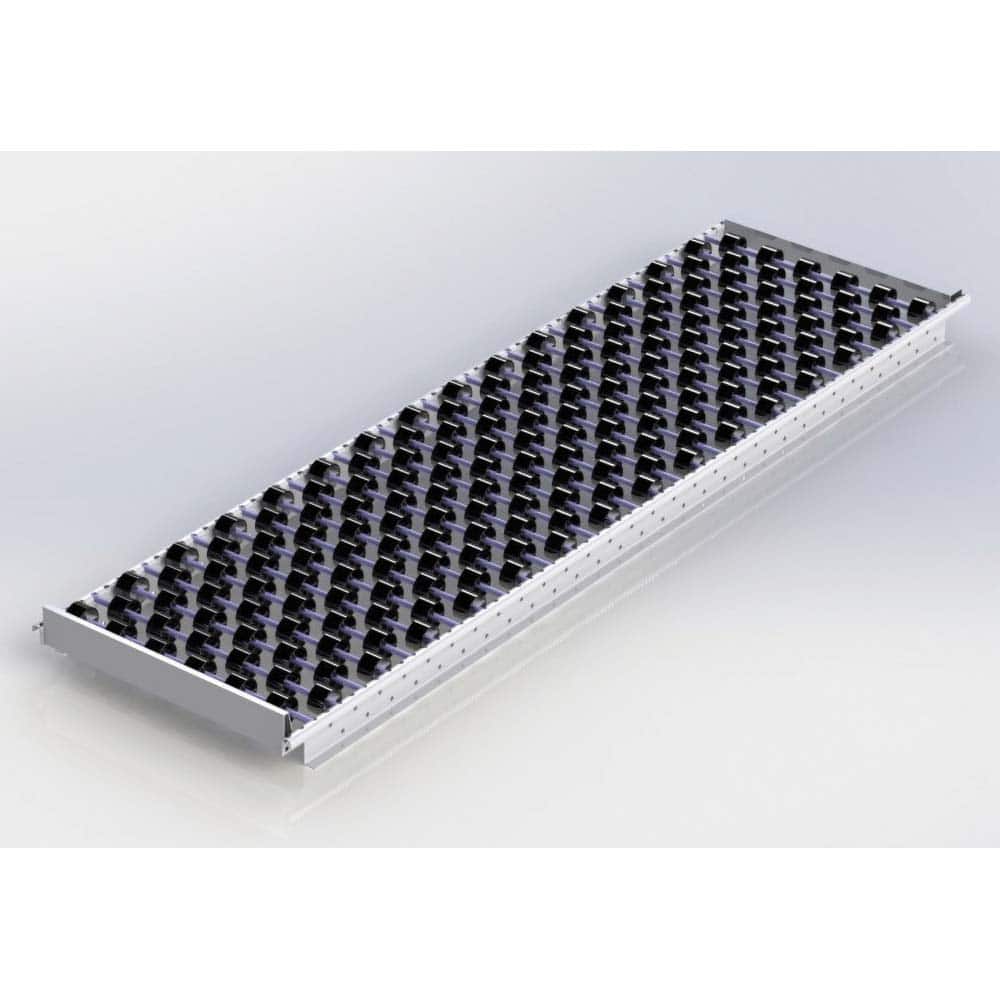 UNEX Manufacturing - Gravity Conveyors Roller Style: Skatewheel Shape: Round - Apex Tool & Supply