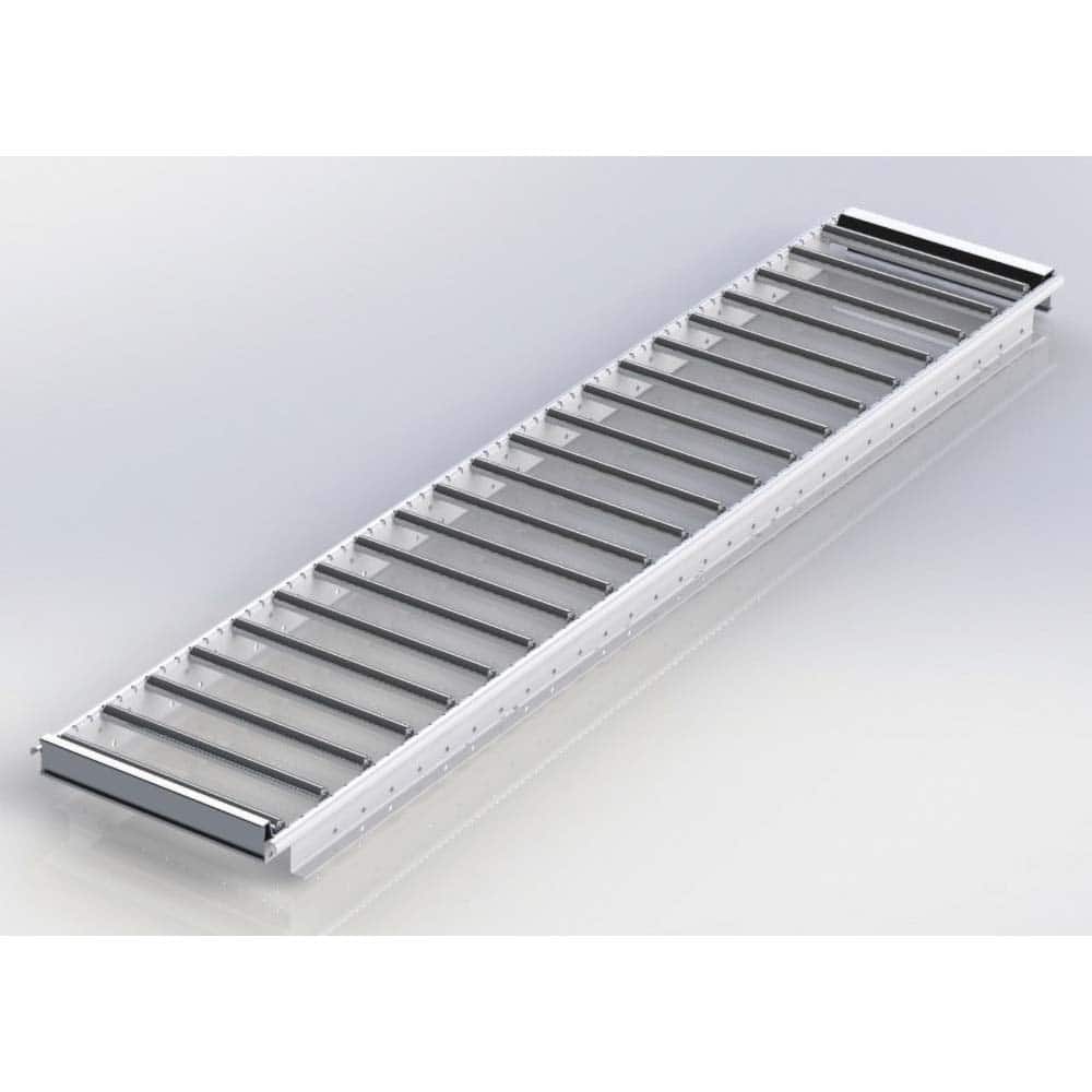 UNEX Manufacturing - Gravity Conveyors Roller Style: Roller Shape: Round - Apex Tool & Supply