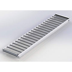 UNEX Manufacturing - Gravity Conveyors Roller Style: Roller Shape: Round - Apex Tool & Supply