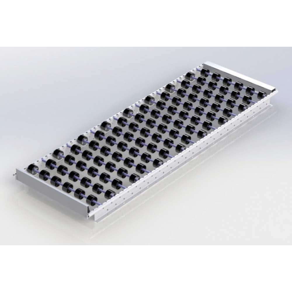 UNEX Manufacturing - Gravity Conveyors Roller Style: Skatewheel Shape: Round - Apex Tool & Supply