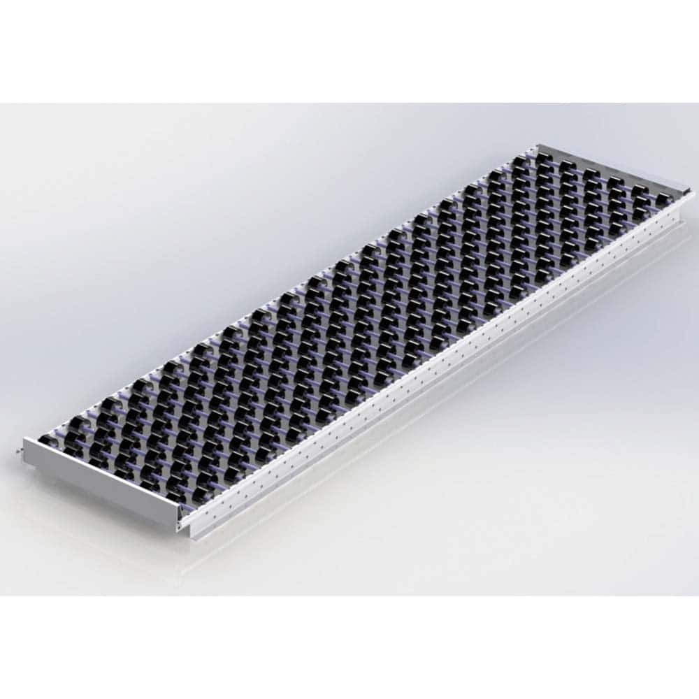 UNEX Manufacturing - Gravity Conveyors Roller Style: Skatewheel Shape: Round - Apex Tool & Supply