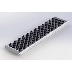 UNEX Manufacturing - Gravity Conveyors Roller Style: Skatewheel Shape: Round - Apex Tool & Supply