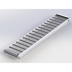 UNEX Manufacturing - Gravity Conveyors Roller Style: Roller Shape: Round - Apex Tool & Supply