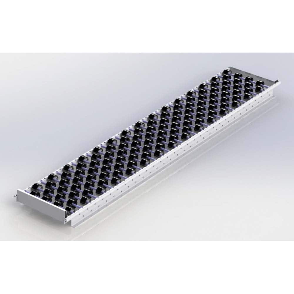 UNEX Manufacturing - Gravity Conveyors Roller Style: Skatewheel Shape: Round - Apex Tool & Supply