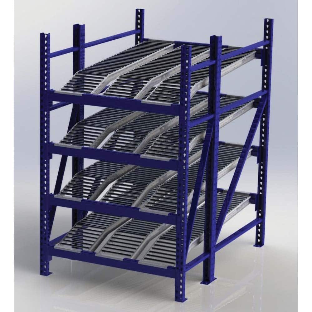 UNEX Manufacturing - Steel Shelving Type: Starter Unit Load Capacity (Lb.): 2000.000 - Apex Tool & Supply
