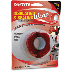 Insulating and Sealing Wrap 1″ × 10 feet Red - Apex Tool & Supply