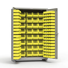 Strong Hold - Small Parts Cabinets Type: Bin Width (Inch): 48 - Apex Tool & Supply