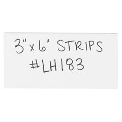 Value Collection - Label Holders Backing: Magnetic Width (Inch): 6 - Apex Tool & Supply