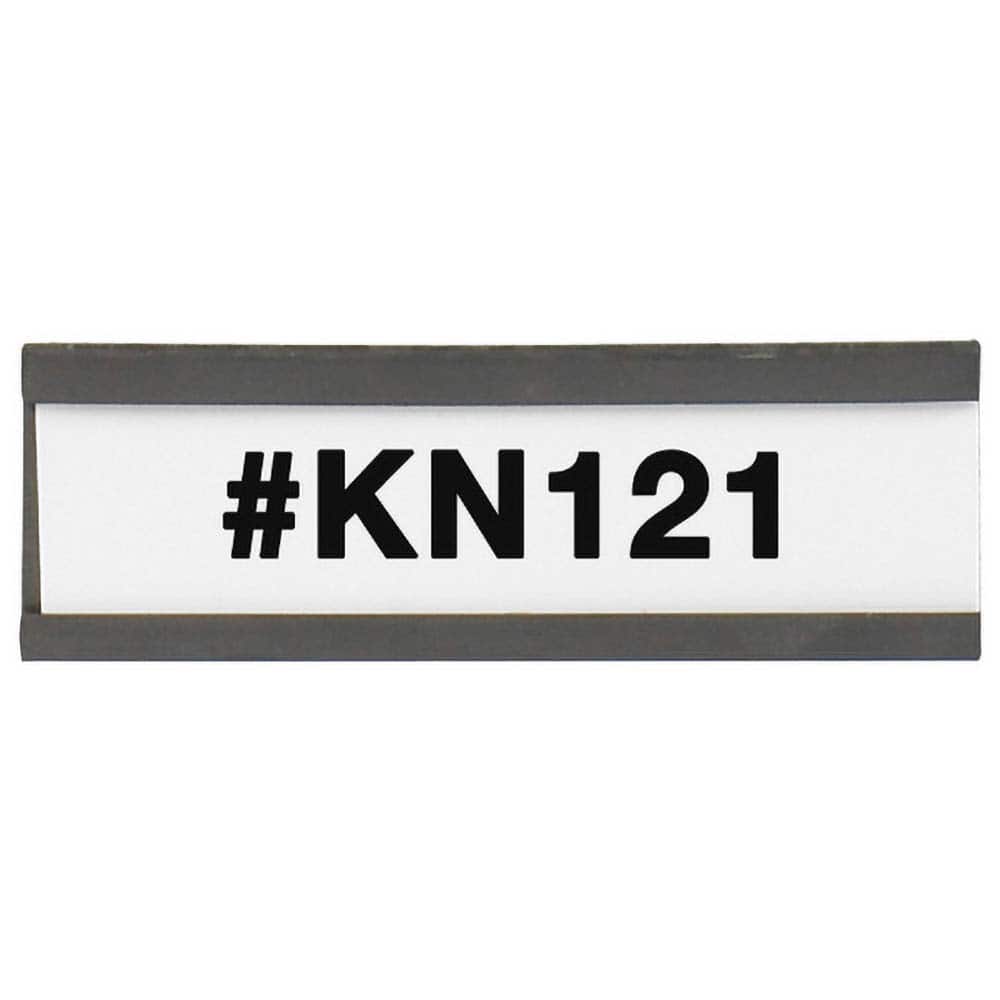Value Collection - Label Holders Backing: Magnetic Width (Inch): 3 - Apex Tool & Supply
