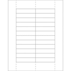 Value Collection - Label Holders Width (Inch): 3 Length (Inch): 11/16 - Apex Tool & Supply