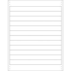 Value Collection - Label Holders Width (Inch): 8 Length (Inch): 3/4 - Apex Tool & Supply