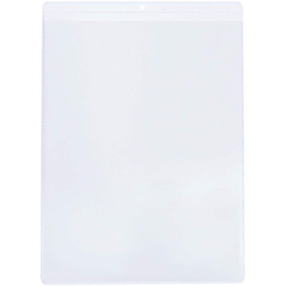Value Collection - Document Protectors Type: Vinyl Envelopes Width (Inch): 8-1/2 - Apex Tool & Supply