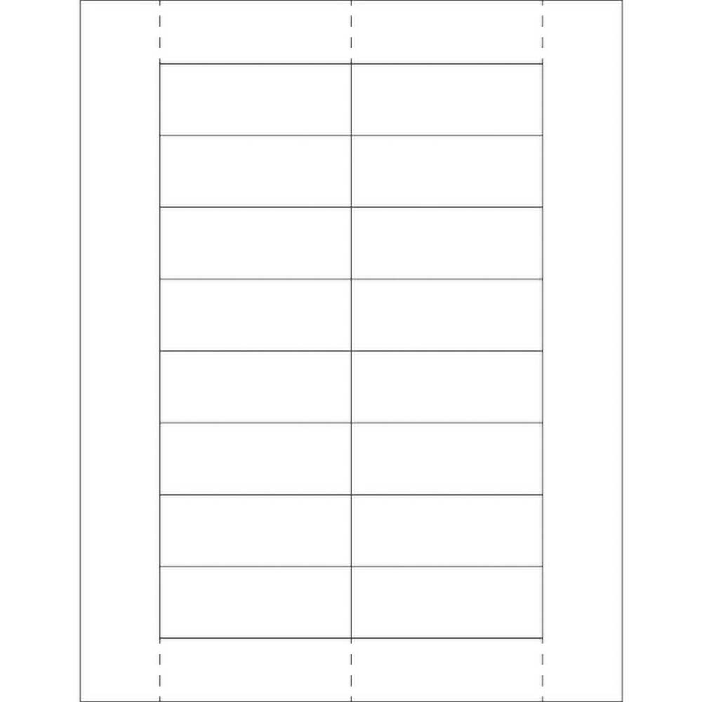 Value Collection - Label Holders Width (Inch): 3 Length (Inch): 1-1/8 - Apex Tool & Supply