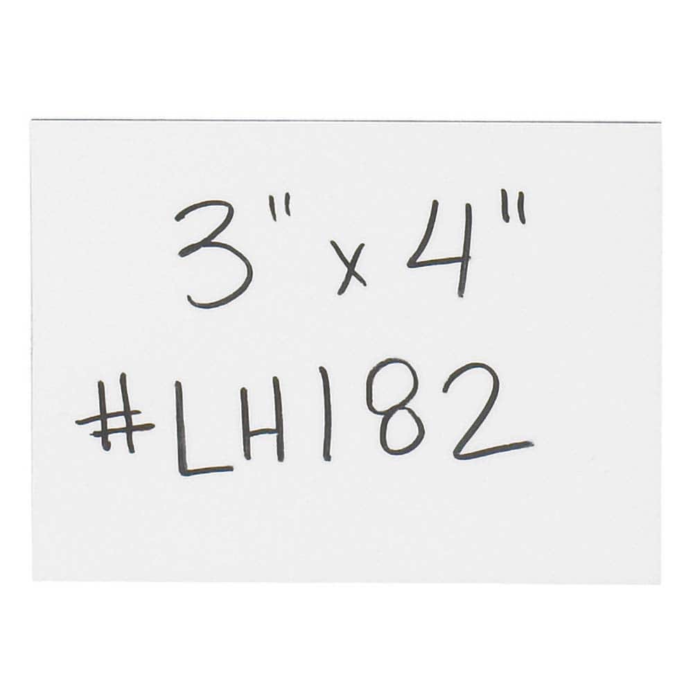 Value Collection - Label Holders Backing: Magnetic Width (Inch): 4 - Apex Tool & Supply