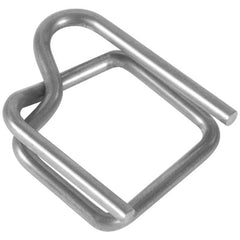 Value Collection - Strapping Seals & Buckles Type: Poly Strapping Buckles Width (Inch): 1/2 - Apex Tool & Supply