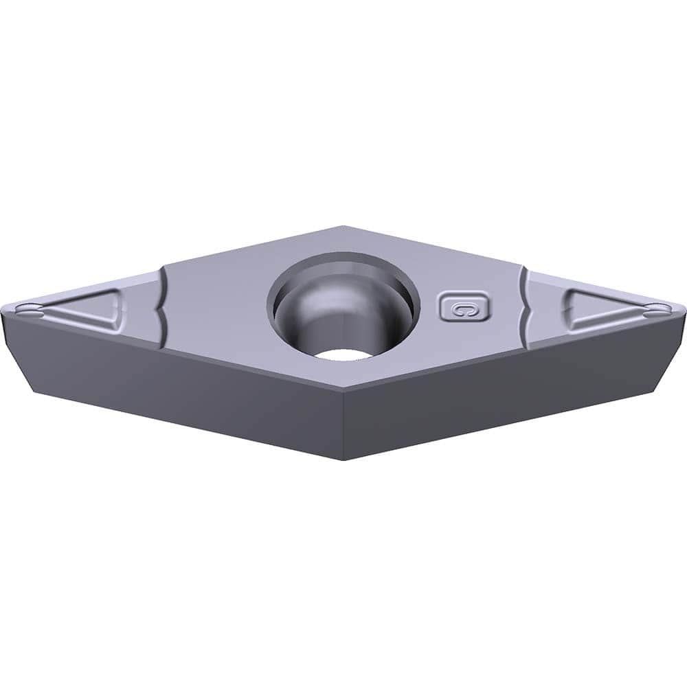 VCMT221ESU-AC5025S Carbide Turning Insert Absotech Bronze Finish, 0.437″ Long, 1/4″ Inscribed Circle, 0.0157″ Corner Radius, 0.1252″ Thick, 35° Included Angle, Series AC5000S