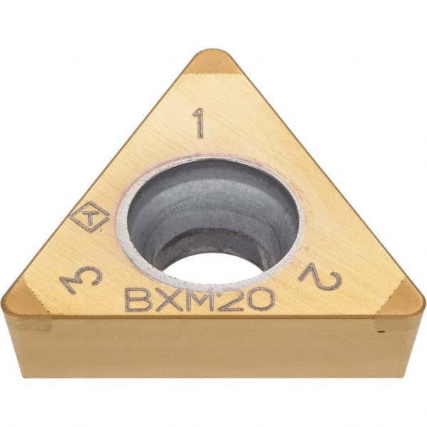 Tungaloy - 3QP-TPGW110308 Grade BXM20 CBN Turning Insert - Apex Tool & Supply