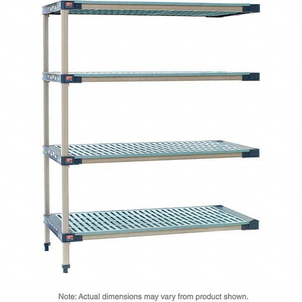 Metro - Plastic Shelving Type: Structural Plastic Open Shelving Shelf Capacity (Lb.): 2,000 - Apex Tool & Supply