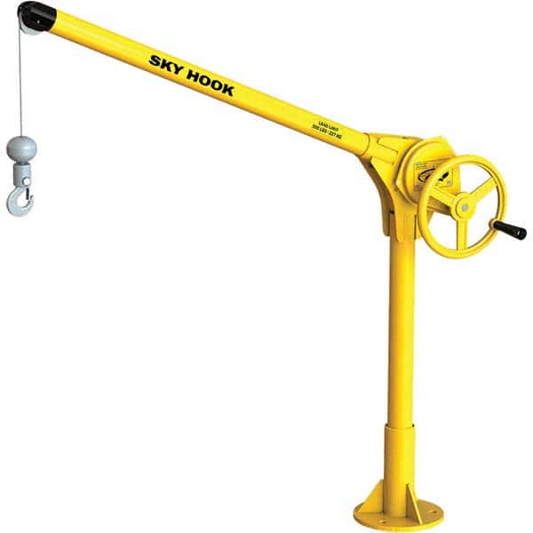 Sky Hook - 500 Lb Steel Lifting Hook Crane - Apex Tool & Supply