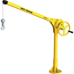 Sky Hook - 500 Lb Steel Lifting Hook Crane - Apex Tool & Supply