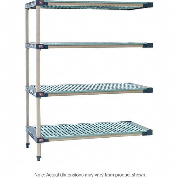 Metro - Plastic Shelving Type: Structural Plastic Open Shelving Shelf Capacity (Lb.): 2,000 - Apex Tool & Supply