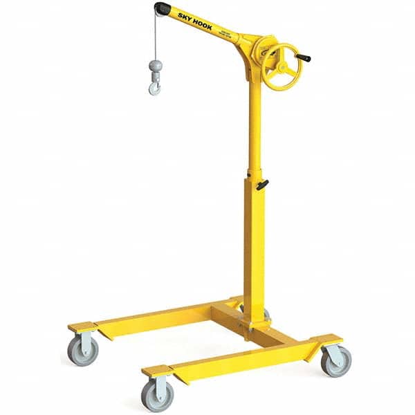 Sky Hook - 500 Lb Steel Lifting Hook Crane - Apex Tool & Supply