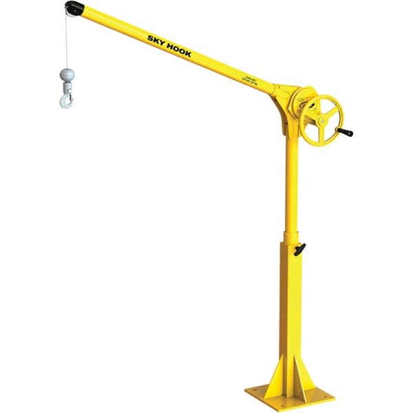 Sky Hook - 500 Lb Steel Lifting Hook Crane - Apex Tool & Supply