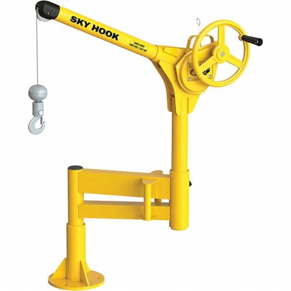 Sky Hook - 500 Lb Steel Lifting Hook Crane - Apex Tool & Supply